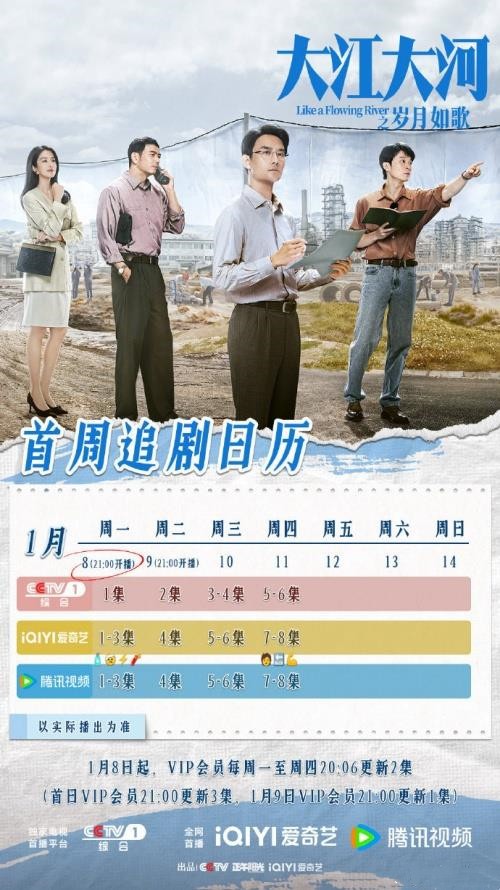 《大江大河之岁月如歌》追剧日历一览 《大江大河之岁月如歌》剧情介绍